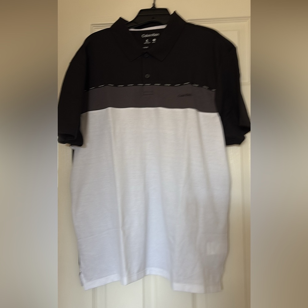 BRAND NEW W/TAGS MEN’S CALVIN KLEIN POLO SHIRT
